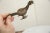 Vintage African Bronze Long Tailed Bird For Sale - Image 4 of 6