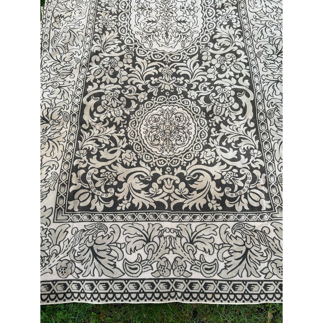 Late 19th Century Art Nouveau Velvet Table Runner For Sale - Image 5 of 6
