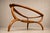 Wood Egg Coffee Table in Caviuna Wood & Glass by Giuseppe Scapinelli, Brazil, 1950s For Sale - Image 7 of 18