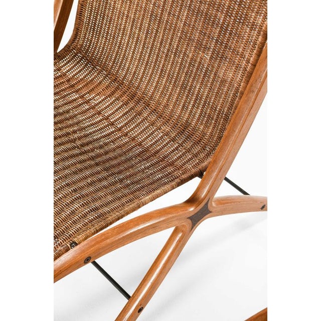 Easy Chairs in Beech and Rattan by Peter Hvidt, 1959, Set of 2 For Sale - Image 11 of 12
