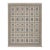 Contemporary Swedish Geometric Wool Flatweave Rug Architectural Nordic Design For Sale