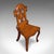 Antique Reception Hall Chair, Scottish, Oak, Side, Occasional Seat, Victorian For Sale - Image 6 of 10