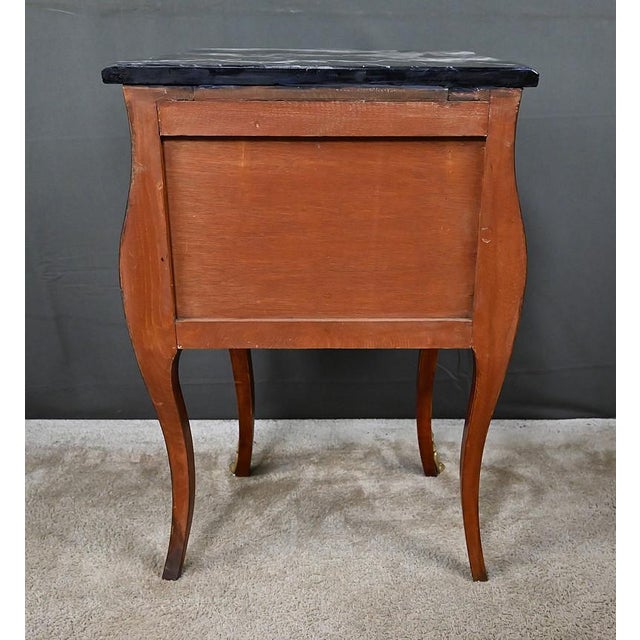 20th Century Louis XV Marquetry Parlor Cabinet For Sale - Image 17 of 18