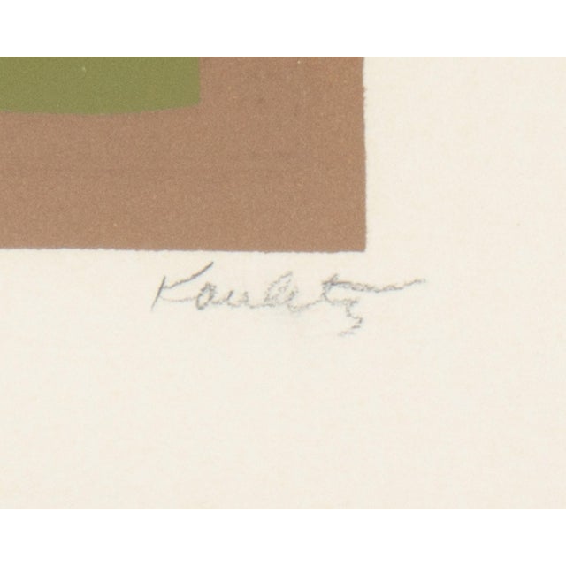 “Morning Glory” Abstract Serigraph Print by Garry C. Kaulitz For Sale - Image 4 of 9