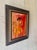 Mid-Century Modern 1960s Vintage Spanish Modernist Matador Portrait Painting Signed Pz For Sale - Image 3 of 6