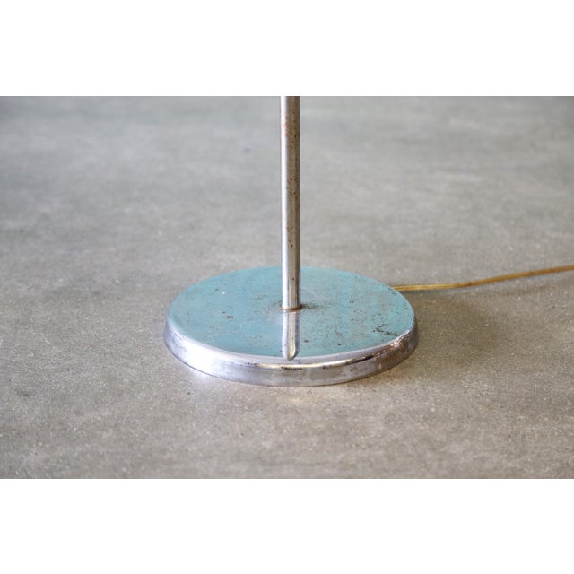 1960s 1960s Chrome Floor Lamp After David Wurster for Raymor Italian MCM For Sale - Image 5 of 7