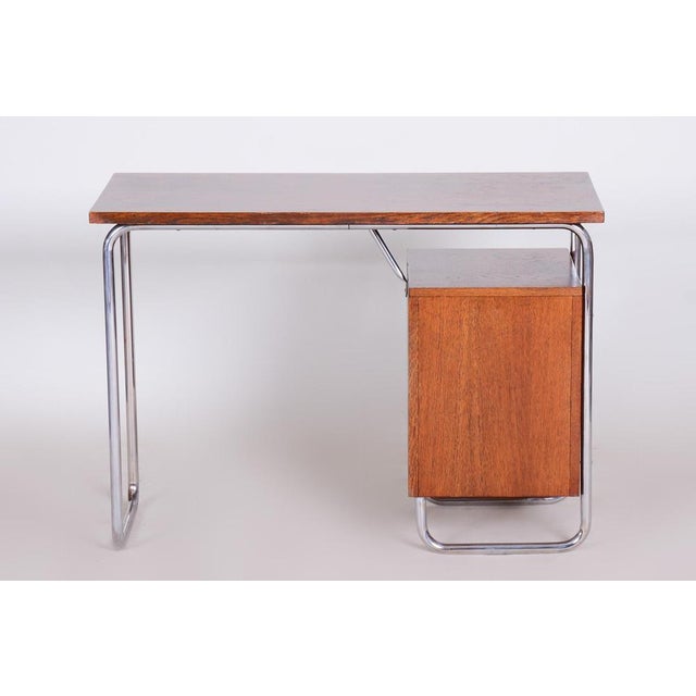 Oak Writing Desk from Robert Slezak, 1930s For Sale - Image 10 of 15