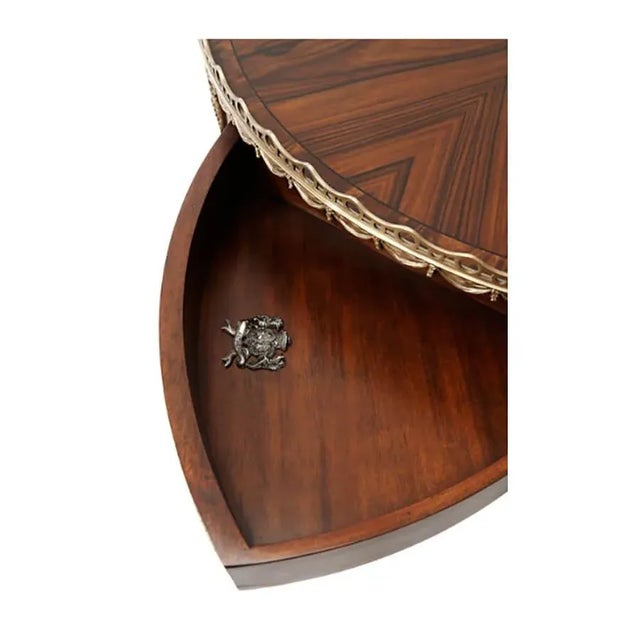 2020s Louis XVI Mechanical Center Table For Sale - Image 5 of 8