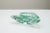 Italian Green Art Glass Triangular Bowl, 1960s For Sale - Image 3 of 7