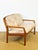 Danish Bench in Teak and Floral Fabric from Dyrlund, 1960s For Sale - Image 6 of 18