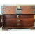 Late 20th Century Chinese Burl Wood Jewelry Chest Ornate Brass Hardware Green Silk Lining 9x14x10 For Sale In San Francisco - Image 6 of 11
