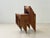 Mid-Century Minimalist Stackable Wooden Chair For Sale - Image 9 of 14