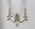 1960s Baroque Wall Sconces in Brass, 1960s For Sale - Image 5 of 14