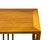 Solid Wood Light Brown Minimalistic Low Bench Coffee Table For Sale - Image 13 of 13