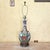 Vintage Chinoiserie Porcelain Table Lamp With Floral Garden Motif on Wood Base For Sale - Image 15 of 18