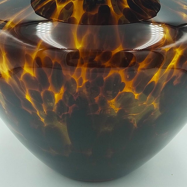 1960s Gorgeous Vase in Murano Glass. Made in Italy For Sale In Detroit - Image 6 of 6