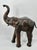 Leather Elephant With Glass Eyes For Sale - Image 4 of 10