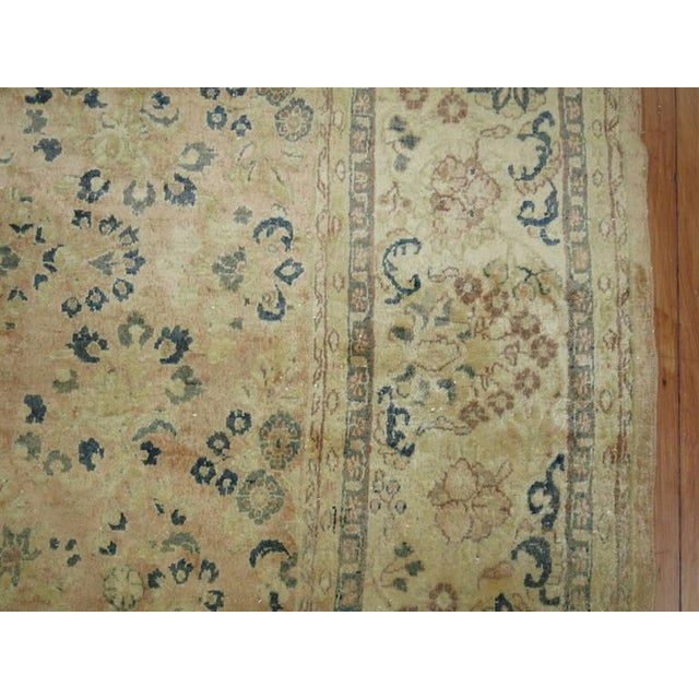 Late 20th Century Persian Floral Rug For Sale - Image 4 of 6