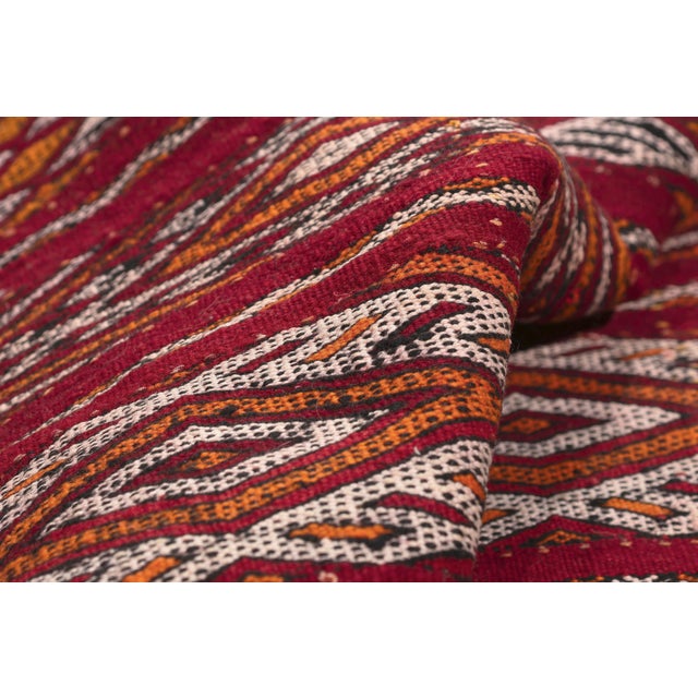 Vintage Zemmour Moroccan Kilim Rug, 02'08 X 27'00 For Sale In Dallas - Image 6 of 10