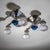 Metal 1930s Art Deco Railway Ceiling Lights - Set of Four For Sale - Image 7 of 9