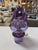 Flavio Poli 1970s Flavio Poli Seguso Sculptural Purple Murano Glass Table Lamp For Sale - Image 4 of 9