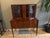 Mid-Century Modern 1950s Mid-Century Modern Brown-Saltman Two-Piece Walnut China Cabinet Credenza For Sale - Image 3 of 12