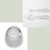 Transparent Anchor Hocking Wexford Salad Bowl Serving Set-Clear Glass-Spoon-Fork-Vintage For Sale - Image 8 of 11