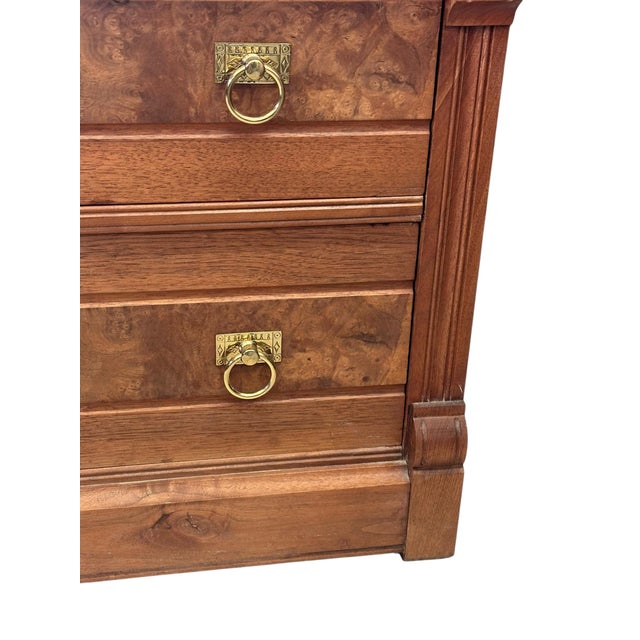 Antique Marble Topped French Provincial Sideboard For Sale - Image 4 of 18