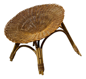Vintage Rattan Lounge Chair