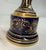Antique Hand Painted Royal Vienna Porcelain Cobalt Gold Lidded Vase Mini Urn For Sale - Image 9 of 16