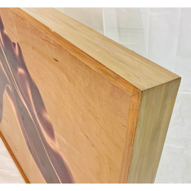 Contemporary Abstract Figural Painting on Panel Prototype Jw Moa For Sale - Image 13 of 18