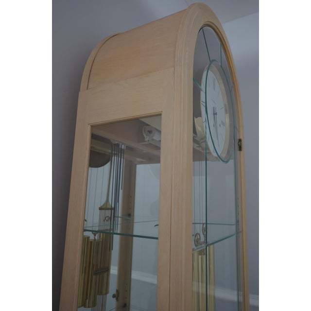Howard Miller Dome Top Modern Design Grandfather Clock For Sale - Image 11 of 18