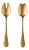 Mepra 2- Piece Salad Servers Set, Oro For Sale