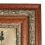 Brown Victorian Silver Gilt Carved Wood Frame Oak Drawing 1890 29" For Sale - Image 8 of 9