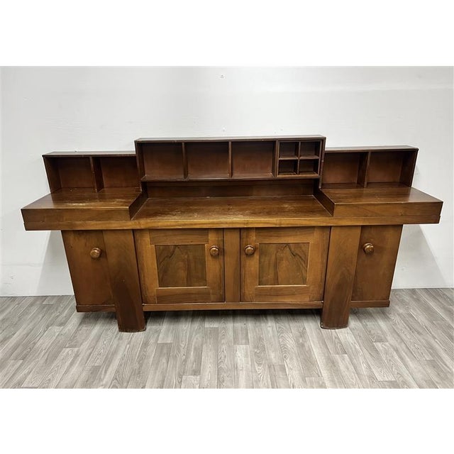 Wood Mid 20th Century Silvio Coppola Buffet For Sale - Image 7 of 10