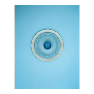 Contemporary Abstract C-Print Photography "Combination Blue No.1" by Richard Caldicott