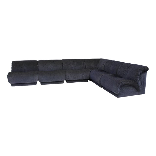 Vintage Italian Modular Sofa from Doimo Salotti, 1970s, Set of 7 For Sale