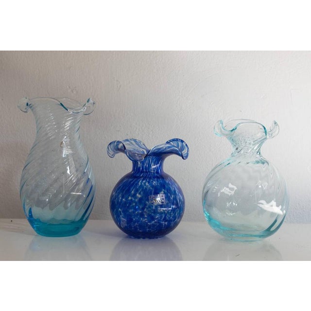 Murano Glass Vases by Mariana Iskra for Ribes the Art of Glass, Set of 3 Jump back to Venice in the 80s and you find a...