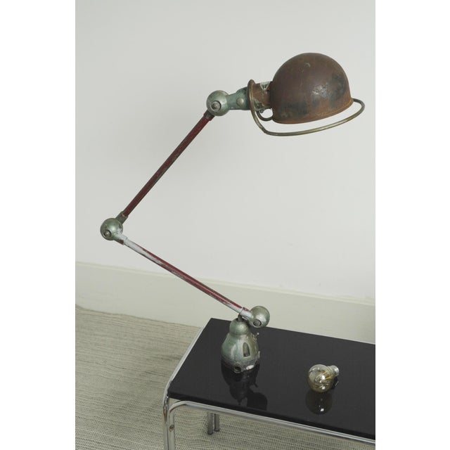 Vintage French Standard Industrial Wall Light from Jieldé, 1950 For Sale - Image 6 of 18