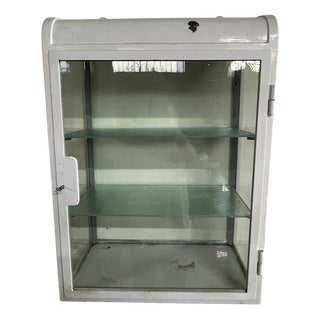 Doctor's Office Display Cabinet, 1950s For Sale