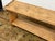 Pine Wood Console Table With Display Shelf, Vintage For Sale - Image 10 of 12