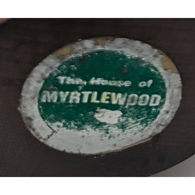 Mid 20th Century Carved Myrtlewood Owl Figurine For Sale - Image 11 of 11