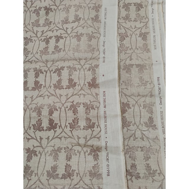 Rose Tarlow Melrose House "Fiori" Fabric- 3.3 Yards For Sale In Los Angeles - Image 6 of 6