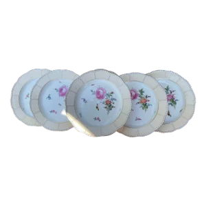 Set of 6 Antique Kpm Plates, Circa 1912