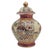 Early 20th Century Antique Japanese Satsuma Moriage Covered Ginger Jar With Chinese Figures For Sale - Image 5 of 17