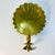 1970s Vintage Hollywood Regency Neoclassical Coastal Brass Shell Wall Candle Holder Sconce. For Sale - Image 11 of 12