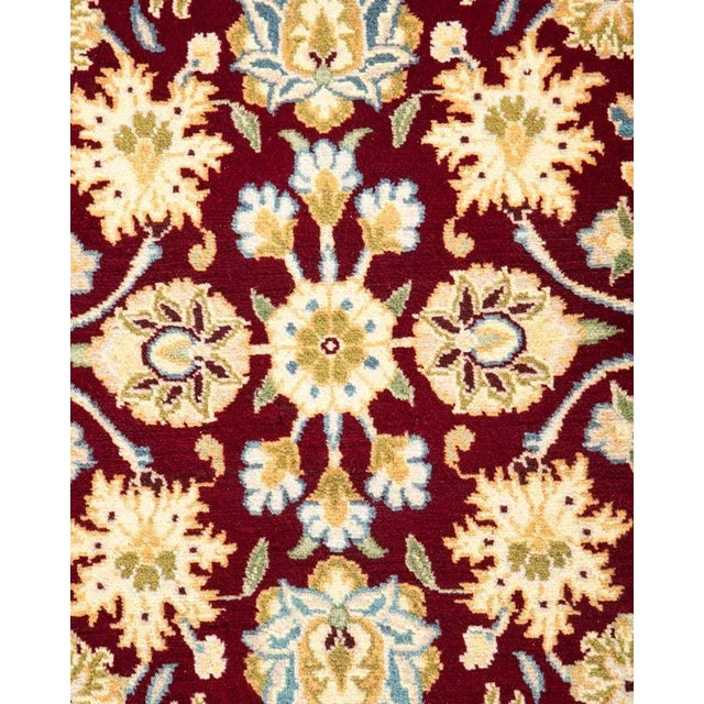 Traditional Mogul, One-of-a-Kind Hand-Knotted Area Rug in Red, 3' 1" x 5' 4" For Sale - Image 3 of 8