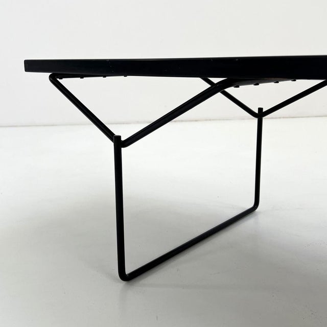 Wood Slat Bench attributed to Harry Bertoia for Knoll International, 1960s For Sale - Image 7 of 12