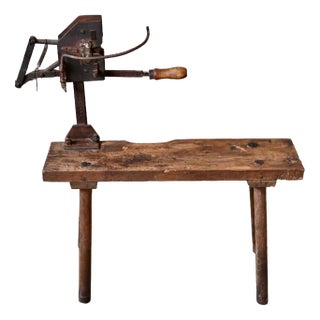 Vintage Workshop Workbench, 1940s For Sale