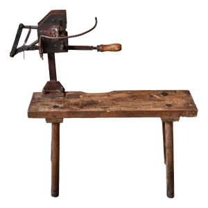 Vintage Workshop Workbench, 1940s